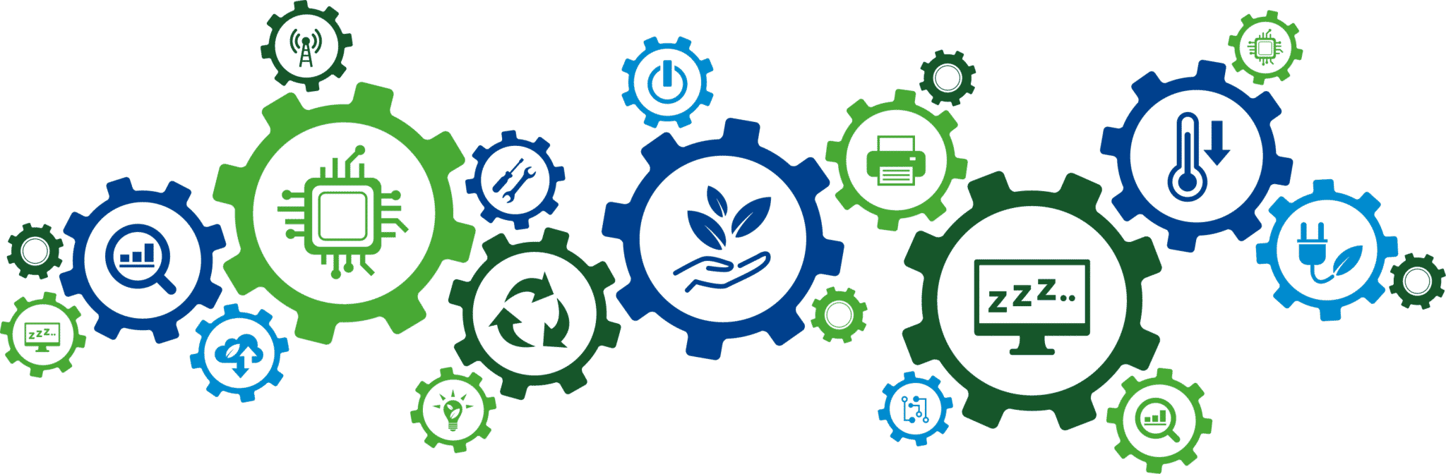 Electronic recycling mechanism concept